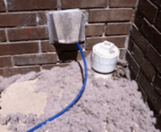 dryer vent before cleaning